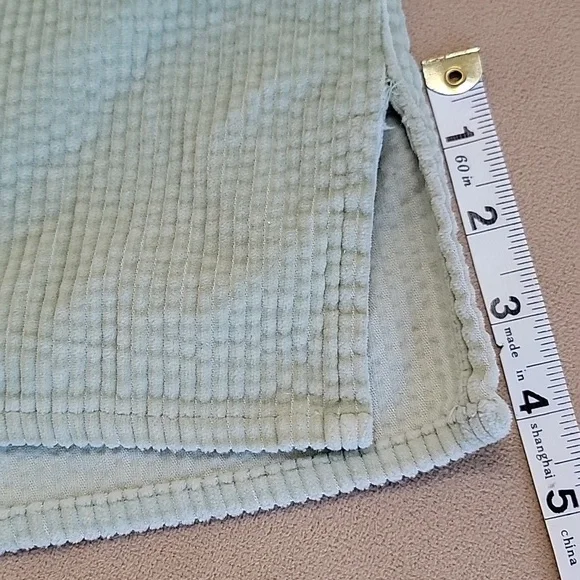 Vintage Cambridge Country Womens Corduroy Button Up Light Green Top Size 3XL EUC - Picture 10 of 12